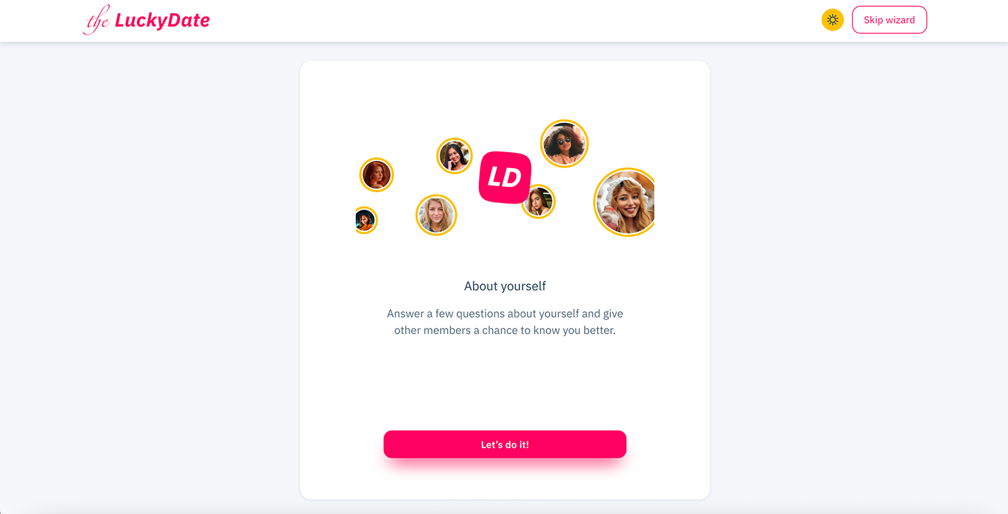 About yourself section