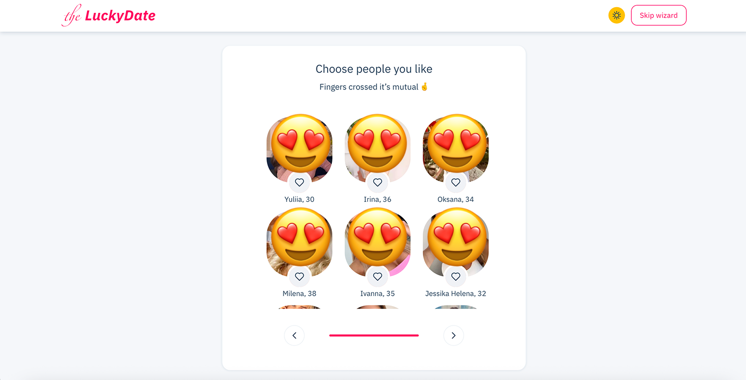 Choose a person you like